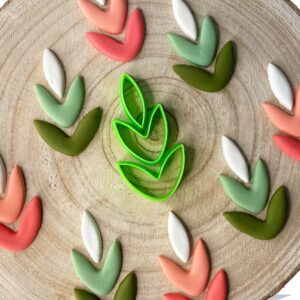 Polymer Clay Leaves Cutter Set