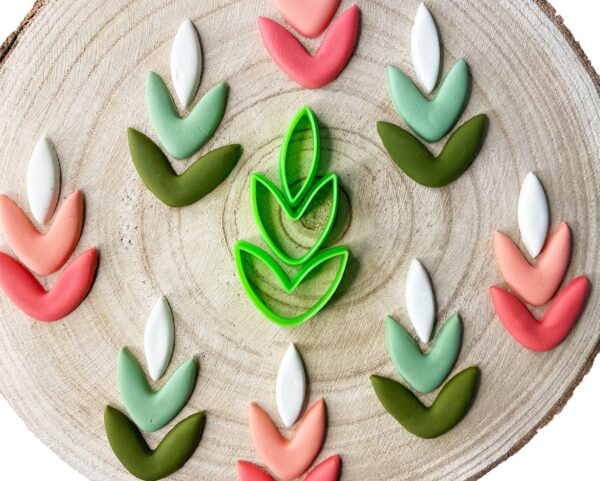 Polymer Clay Leaves Cutter Set 2