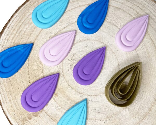 Polymer Clay Elegant Drop Cutter