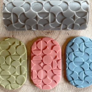 Polymer Clay Geometric Texture Roller