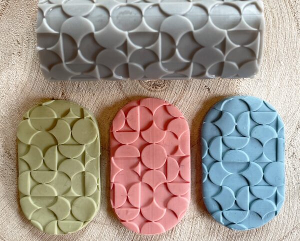 Polymer Clay Geometric Texture Roller