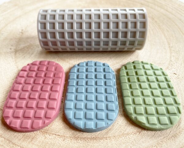 Polymer Clay Squares Texture Roller 2