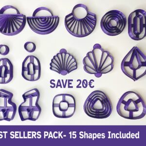 Polymer Clay Popular Cutter Pack