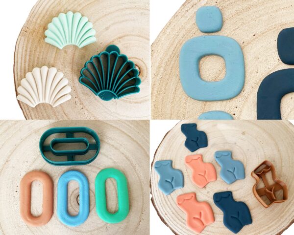 Polymer Clay Popular Cutter Pack 6