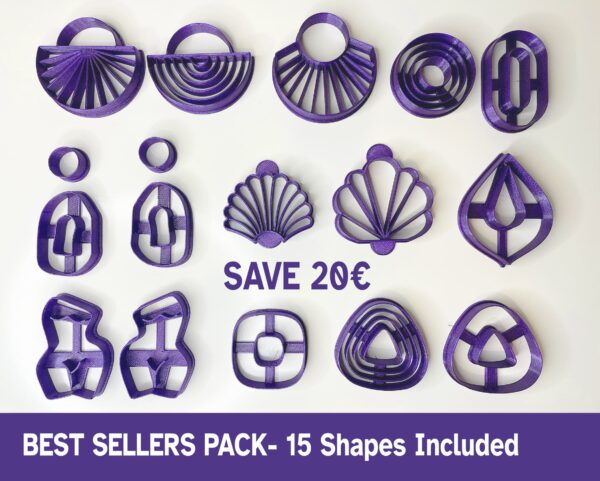 Polymer Clay Popular Cutter Pack