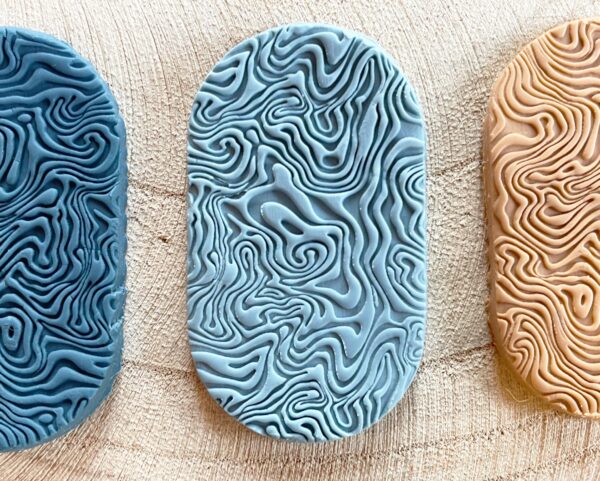 Polymer Clay Waves Texture Roller 3