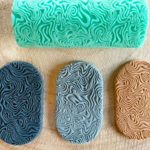 Polymer Clay Waves Texture Roller