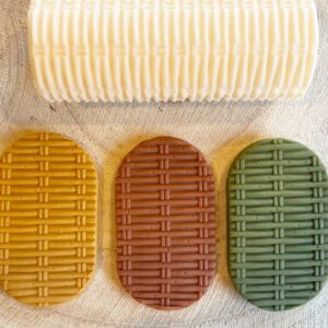 Polymer Clay Wicker Texture Roller