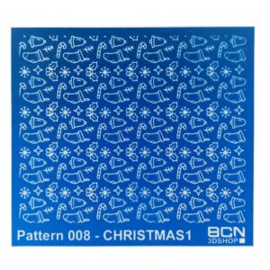 Christmas Pattern Silk Screen 1