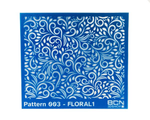 Floral Pattern Silk Screen