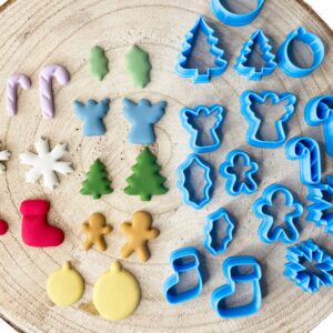 Polymer Clay Christmas Cutter Set