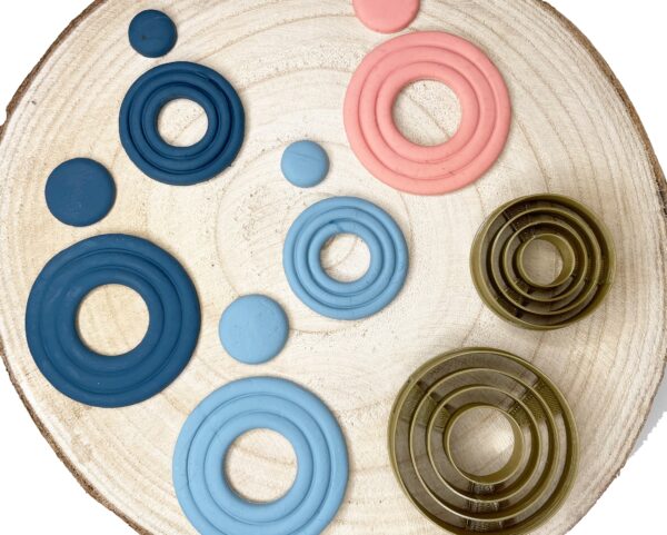 Polymer Clay Concentric Circles Cutter 3