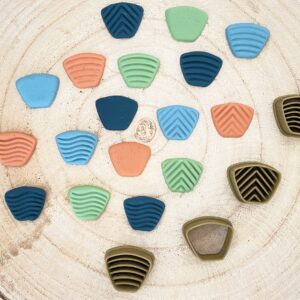 Polymer Clay Embossed Studs Cutter Set