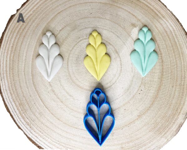 Polymer Clay Leaf Embossing Cutter 2