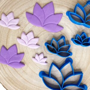 Polymer Clay Lotus Flower Cutter