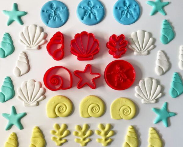 Polymer Clay Sea Embossing Cutter 2