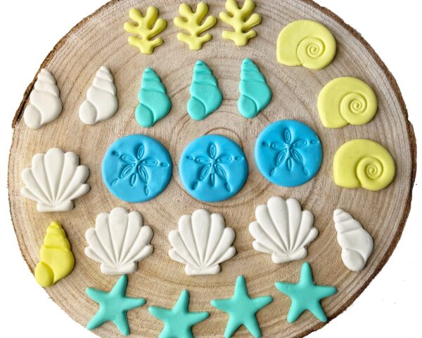 Polymer Clay Sea Embossing Cutter