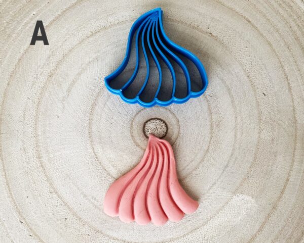 Polymer Clay Wavy Embossing Cutter 2