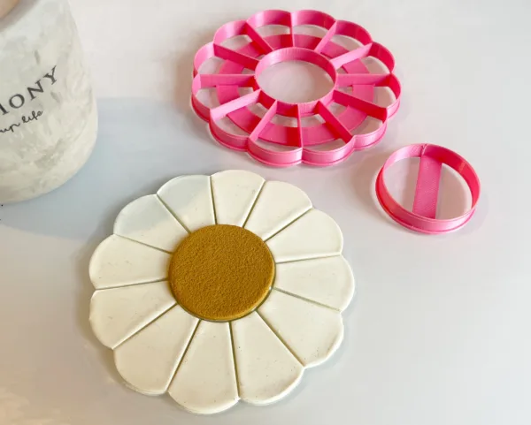 Polymer Clay Flower Trinket Dish Cutter 2